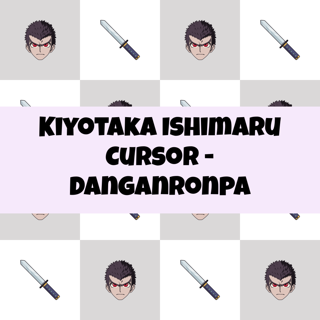 Kiyotaka Ishimaru Cursor - Danganronpa
